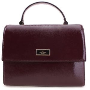 Kate Spade ♠️ Mulled Wine Bixby Place Leather Bag
